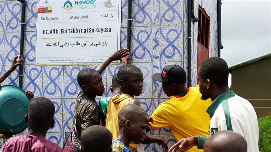 HAYDER Benin’de 10 su kuyusu açtı 