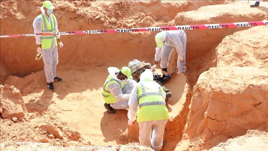 Libyan authorities find 2 new mass graves in Tarhuna