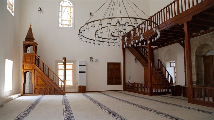 Restore edilen 523 yıllık cami ibadete açılacak
