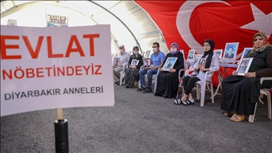 Families' protest against PKK terror group continues in SE Turkey