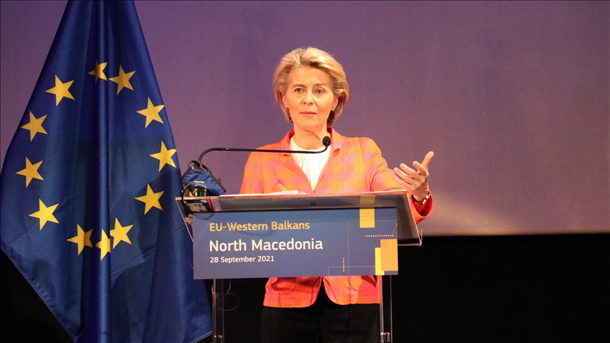 Ursula von der Leyen: Što prije otvoriti pregovore sa Sjevernom Makedonijom i Albanijom o pristupanju EU