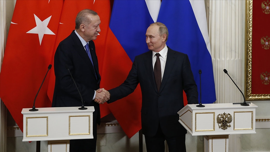 Cumhurbaşkanı Erdoğan: Suriyede barış Türkiye ve Rusya ilişkilerine bağlı
