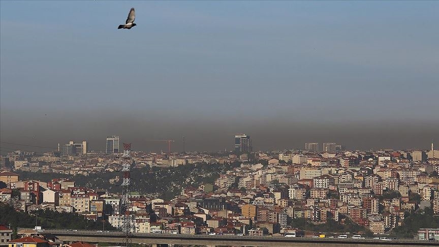 Türkiyede geçen yıl 13 ilde yüksek hava kirliliği gözlendi