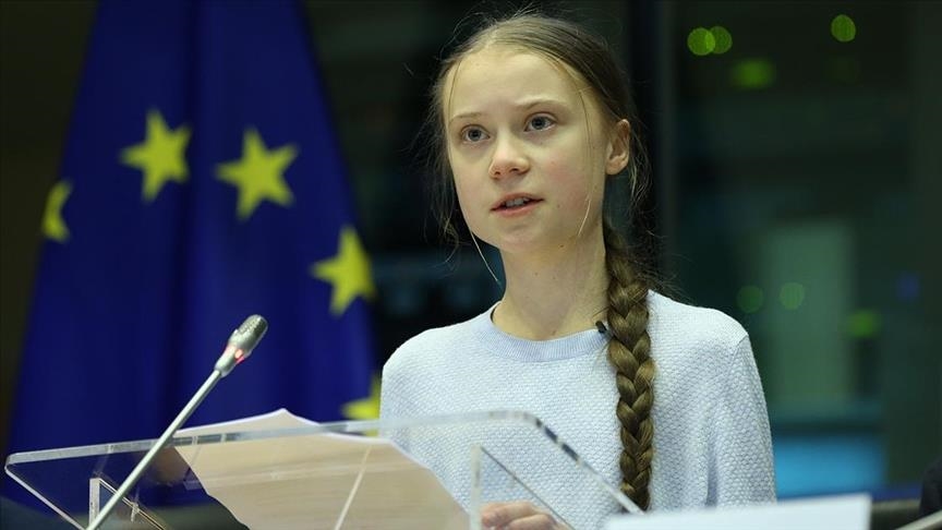 Blah, blah, blah goes viral after Greta Thunbergs speech in Italy