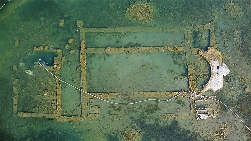 İznik Gölündeki bazilikanın 13. yüzyılda gömülerek terk edildiği ortaya çıktı