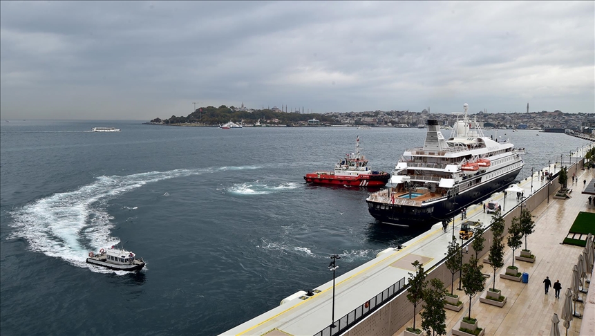 Galataport İstanbul ilk yolcu gemisini kruvaziyer terminalinde ağırlıyor