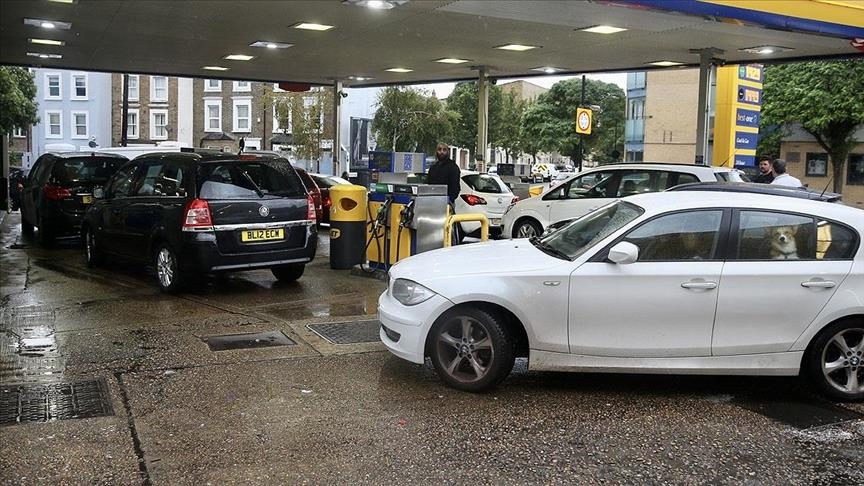 Lines at UK fuel stations continue
