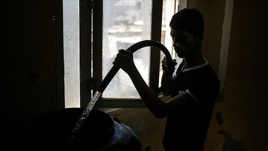 Gazzede suların yüzde 97si içmeye elverişsiz