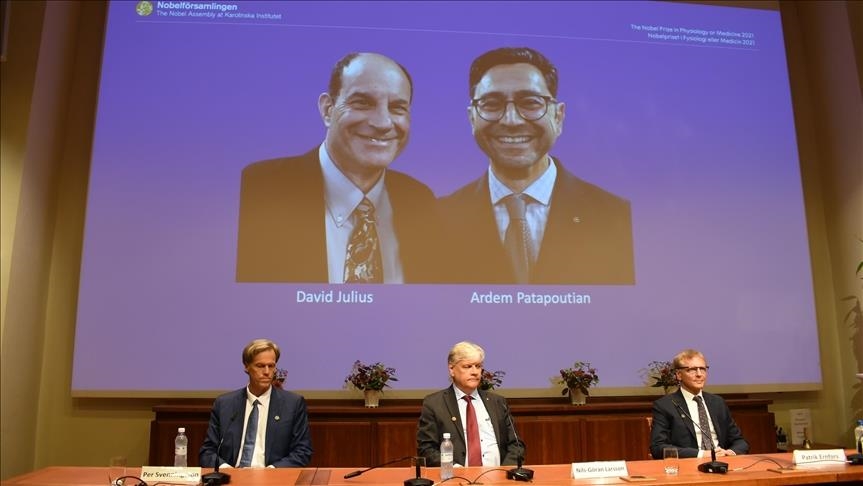Дејвид Џулиус и Ардем Патапутијан ја добија Нобеловата награда за медицина во 2021 година