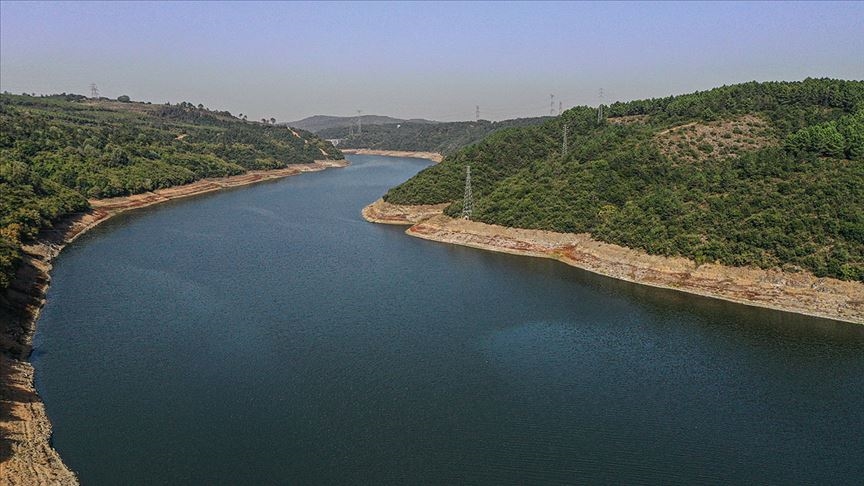 İstanbulun barajlarındaki doluluk oranı 8 ay sonra ilk kez yüzde 50nin altına düştü
