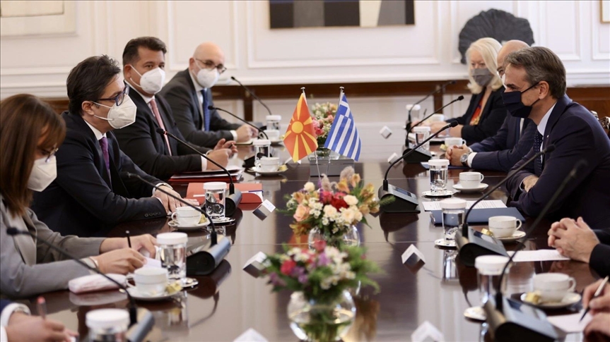 Pendarovski realizoi takim me kryeministrin grek Mitsotakis