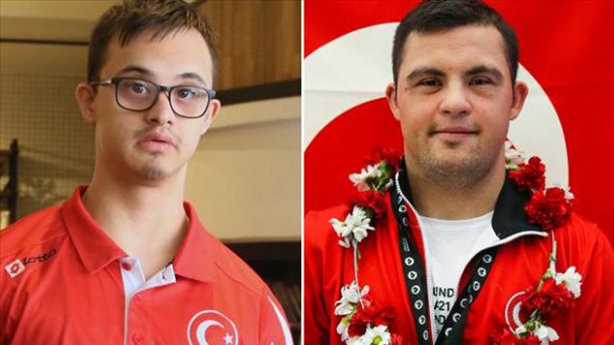 Özel sporcular Talha Ahmet Erdem ve Doğukan Coşar, Avrupa şampiyonu oldu