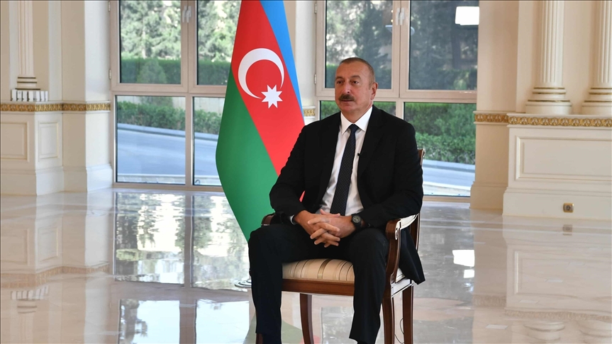Presidente azerbaiyano reitera la voluntad de su país de establecer relaciones con Armenia