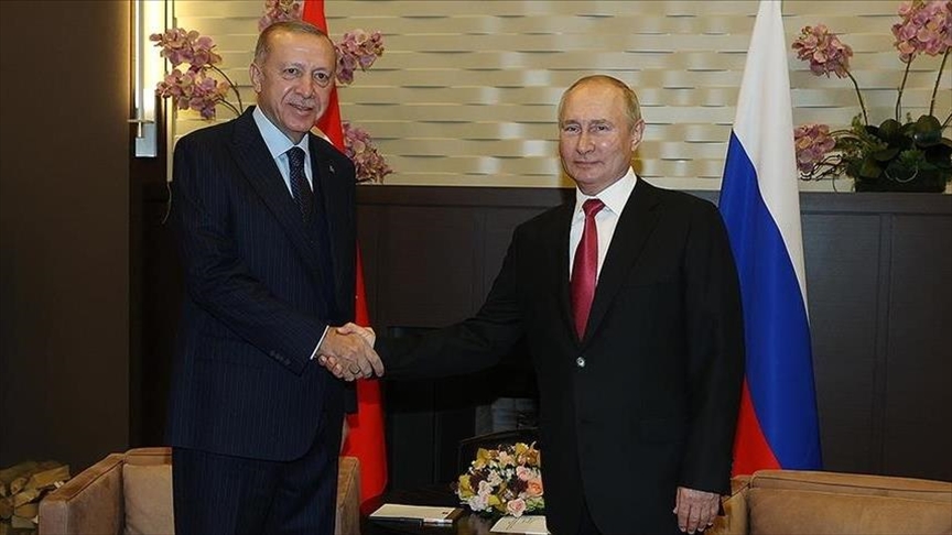 Эрдоган поздравил Путина с днем рождения