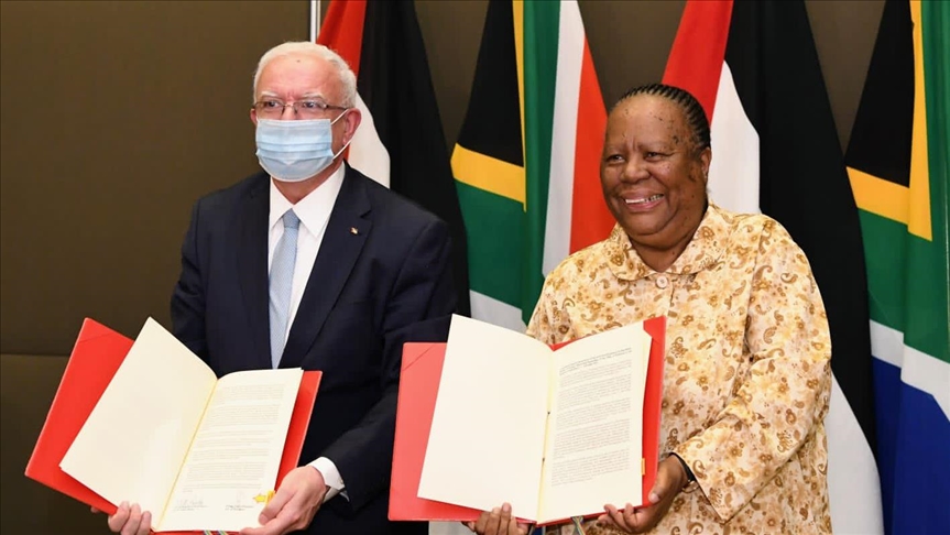 South Africa, Palestine vow to further strength bilateral ties