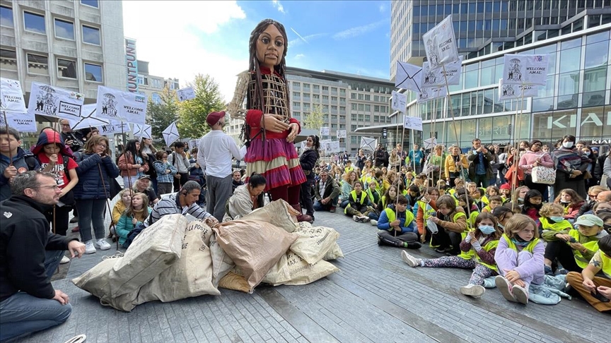 Belgija: "Mala Amal" stigla u Brisel