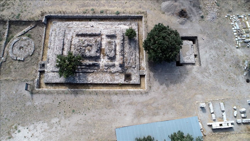 2,000-year-old altar found near Canakkale in northwestern Turkey