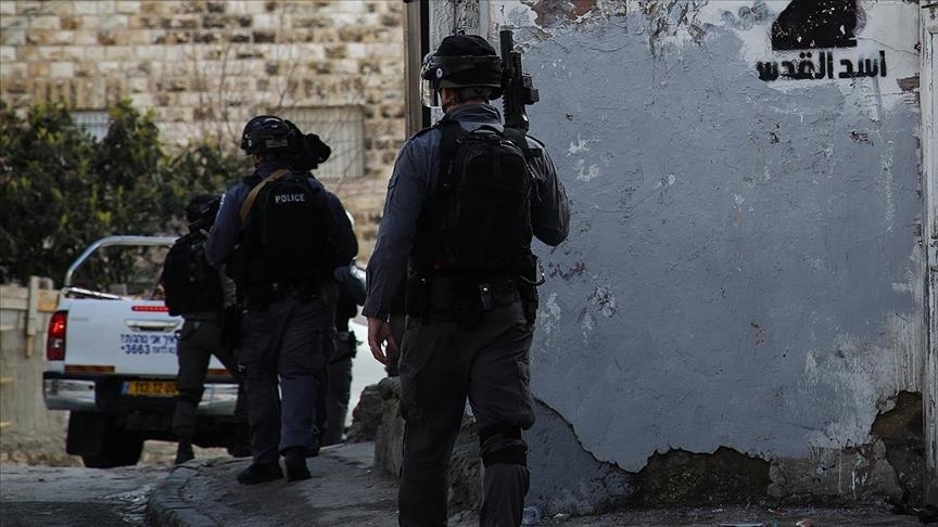 İsrail polisinin Kudüste Filistinlilere müdahalesinde 2 kişi yaralandı
