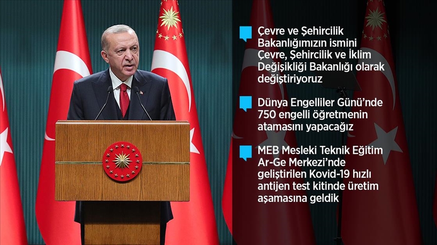 Cumhurbaşkanı Erdoğan: Suriye'nin kuzeyinden kaynaklanan tehditleri bertaraf etmekte kararlıyız