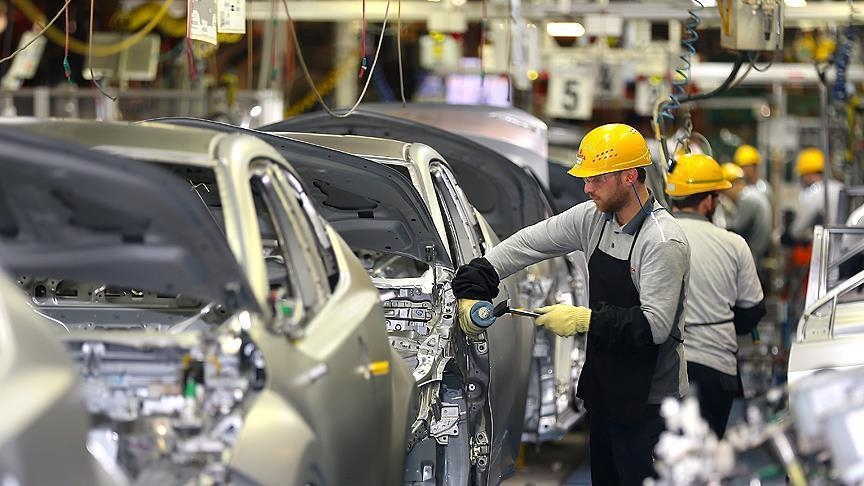Otomotivde üretim yüzde 8 ihracat yüzde 9 arttı