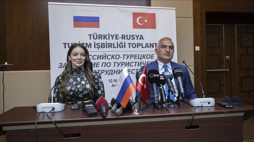 Türkiye ile Rusya arasında Ortak Turizm Eylem Planı imzalandı