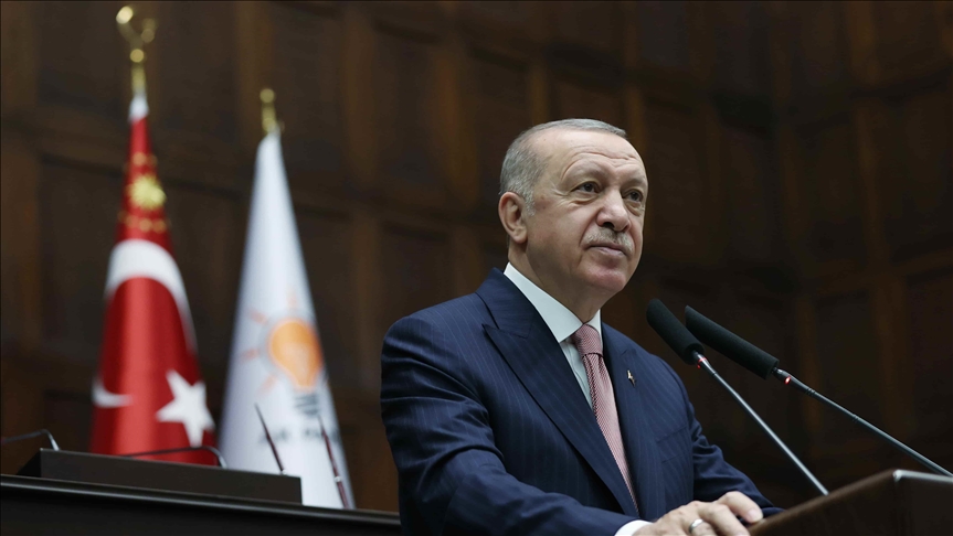 Erdogan pide a todos actuar con respecto al cambio climático 