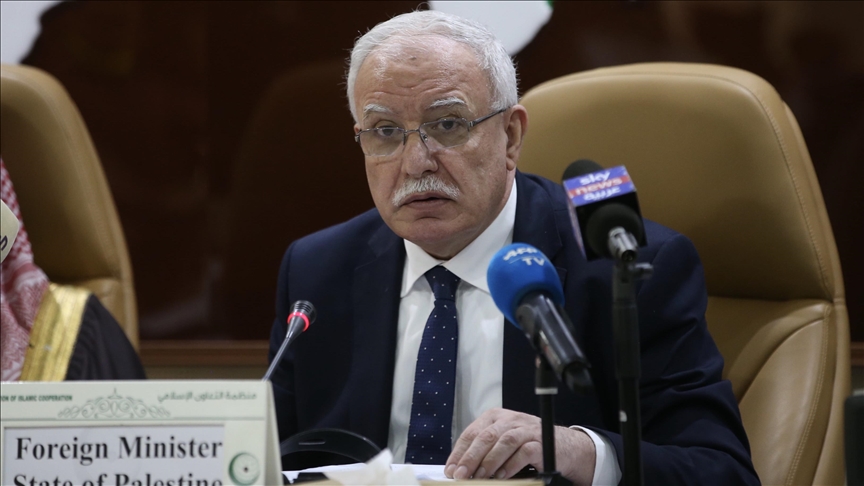 Canciller palestino pide a los países africanos que rechacen estatus de observador de Israel en la Unión Africana