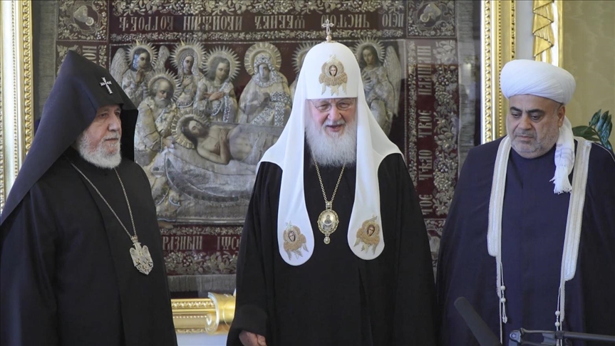 دیدار رهبران دینی روسیه، آذربایجان و ارمنستان
