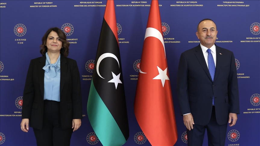 وزیران خارجه ترکیه و لیبی در آنکارا دیدار کردند