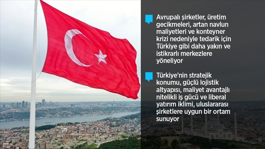 Türkiye küresel tedarik zincirinin yeni merkez üssü olma yolunda