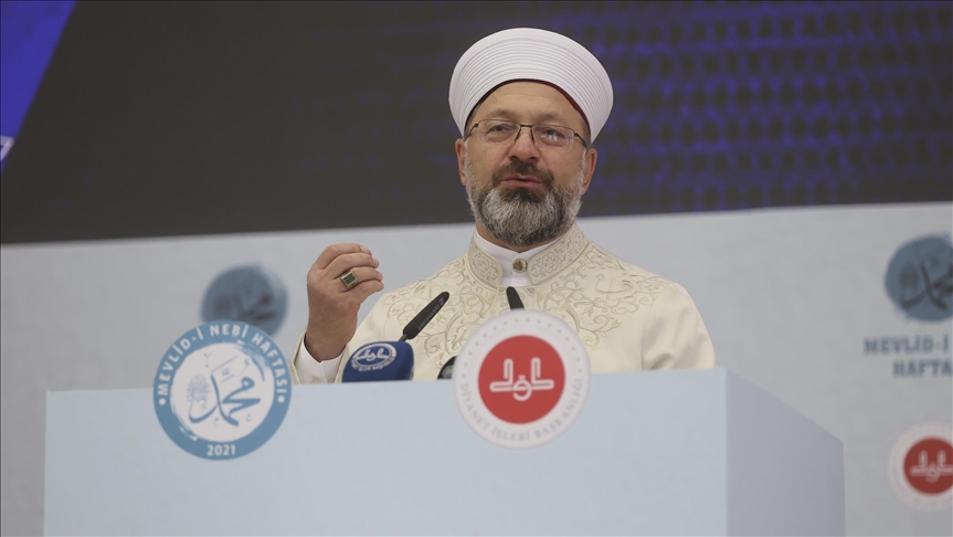 Diyanet İşleri Başkanı Erbaş: Vefa konusunu Peygamber Efendimizin örnekliğinde yeniden insanlığın gündemine taşıyacağız