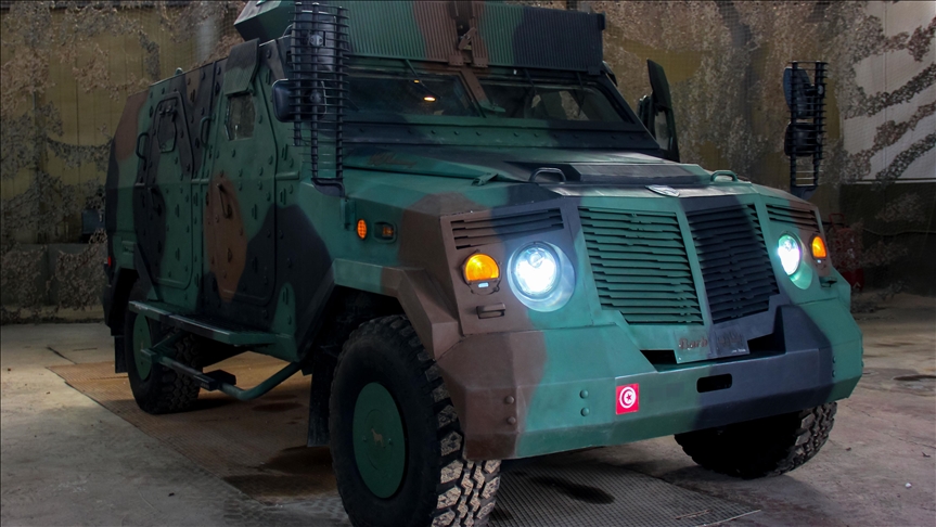 Tunisie: l'Armée lance son premier véhicule blindé anti-mines 