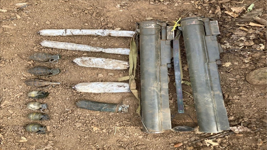 Li Mûşê sîlahên lavê û muhîmatên terorîstên PKKyî hatin bidestxistin