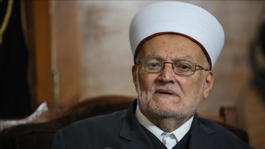 55 منظمة تركية ترفض إبعاد الشيخ صبري عن المسجد الأقصى