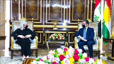 مەسرور بارزانی و پلاسخارت هەوڵەکانی پێکهێنانی حکوومەتی داهاتوویان تاوتوێ کرد