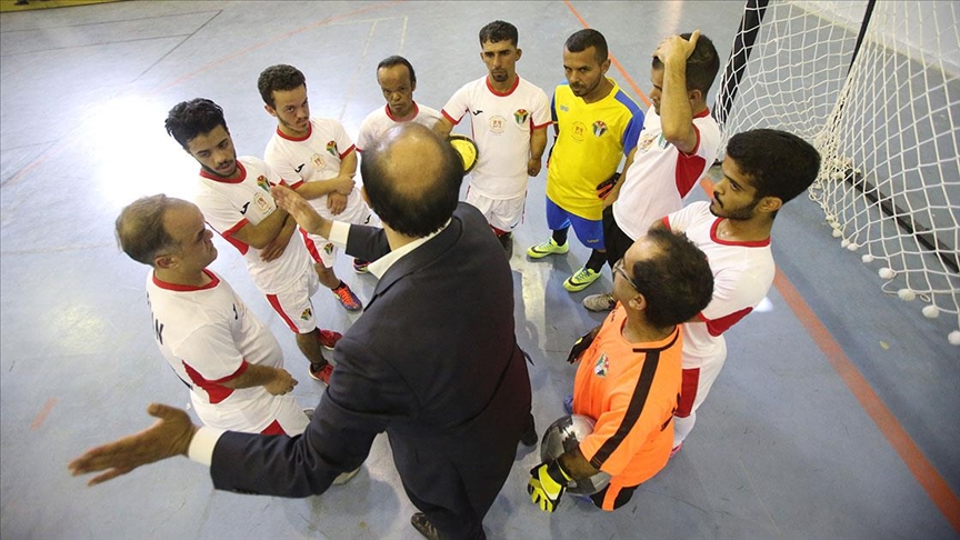 Ürdünün cüceler takımı Arap Cüceler Futbol Federasyonunun çekirdeğini oluşturuyor