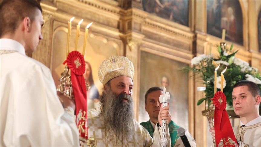 BiH: Patrijarh srpski Porfirije služio Svetu arhijerejsku liturgiju u Sabornoj crkvi u Sarajevu