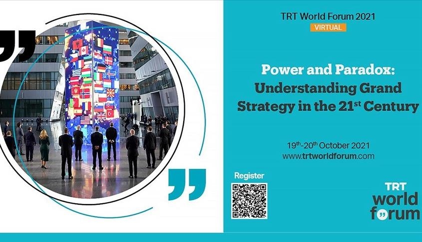 'Power and Paradox': TRT World Forum 2021 to start Tuesday