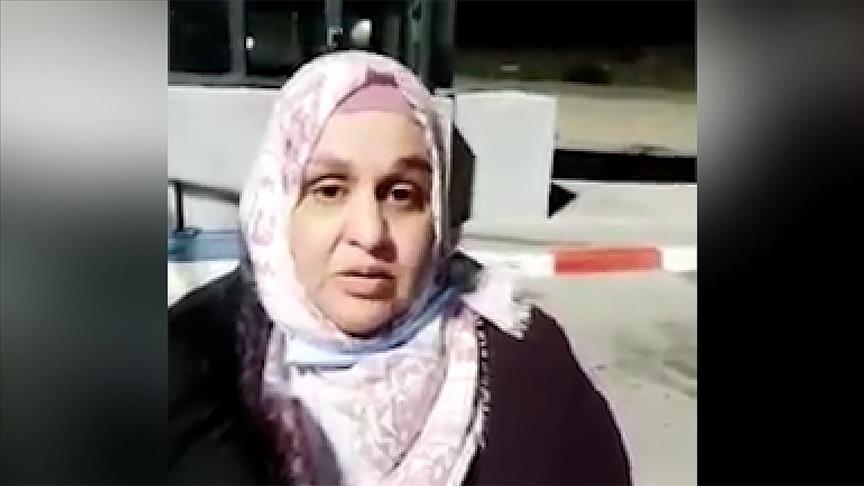 Freed Palestinian woman pleads for reunion with family in Gaza