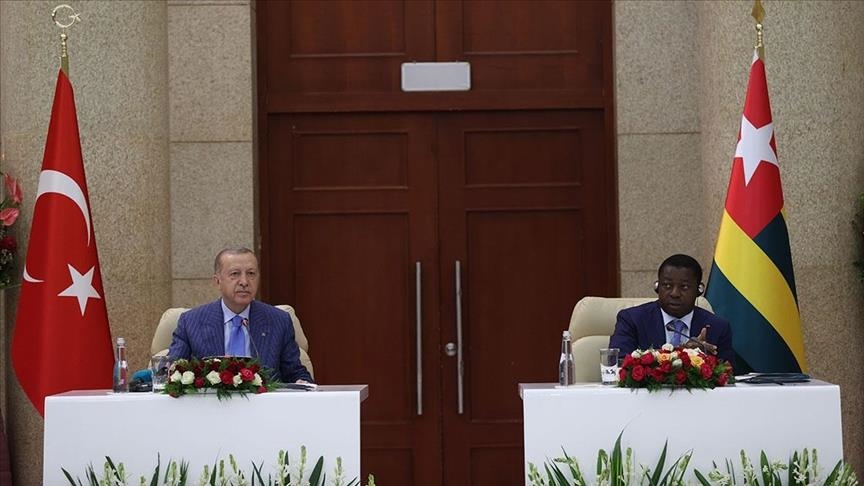 Erdogan réitère l'engagement de la Turquie aux côtés du Togo dans la lutte contre le terrorisme