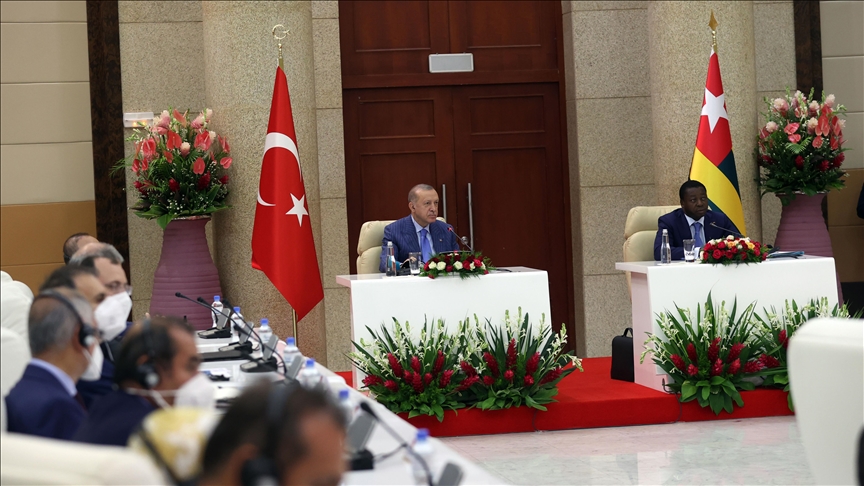 Presidenti Erdoğan vlerëson mbështetjen e Togos në luftën kundër organizatës terroriste FETO
