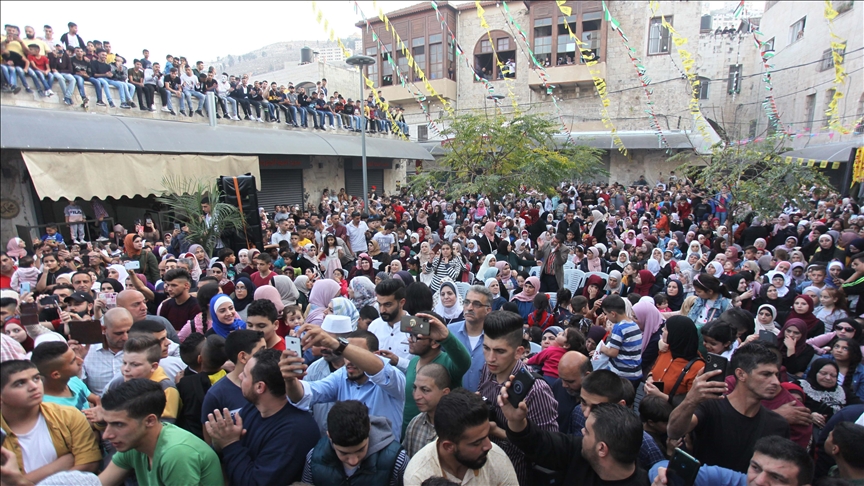 Palestinians in Nablus mark Al-Mawlid with special social, religious traditions