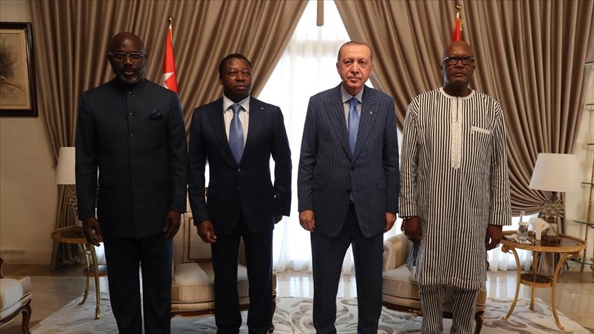 Эрдоган встретился с африканскими лидерами в Того 