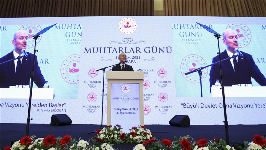 İçişleri Bakanı Soylu: Ankarada Muhtar Evi açılacak
