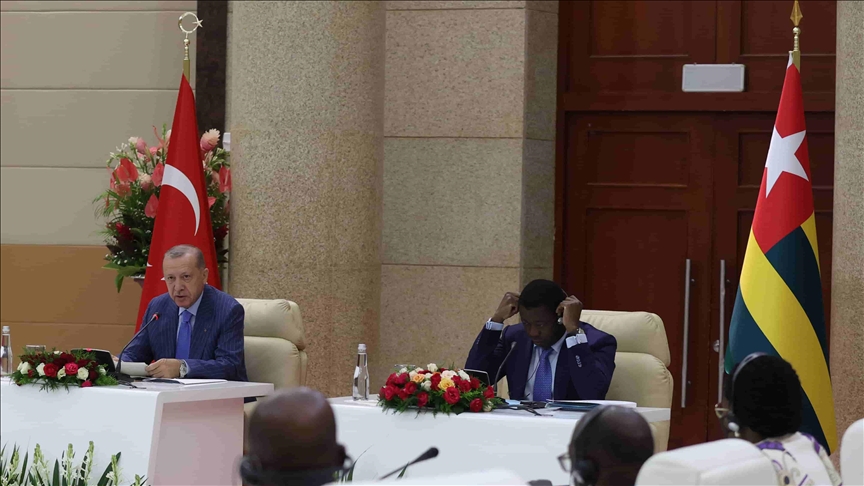 Erdogan agradeció a Togo por su apoyo en la lucha contra la organización terrorista FETO 
