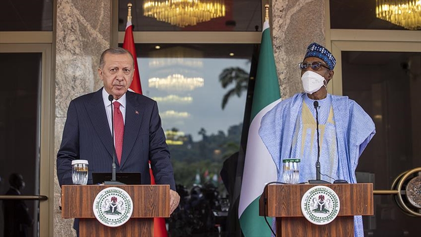 Presidente de Turquía: Estamos listos para compartir con Nigeria 'oportunidades y capacidades' en defensa y seguridad