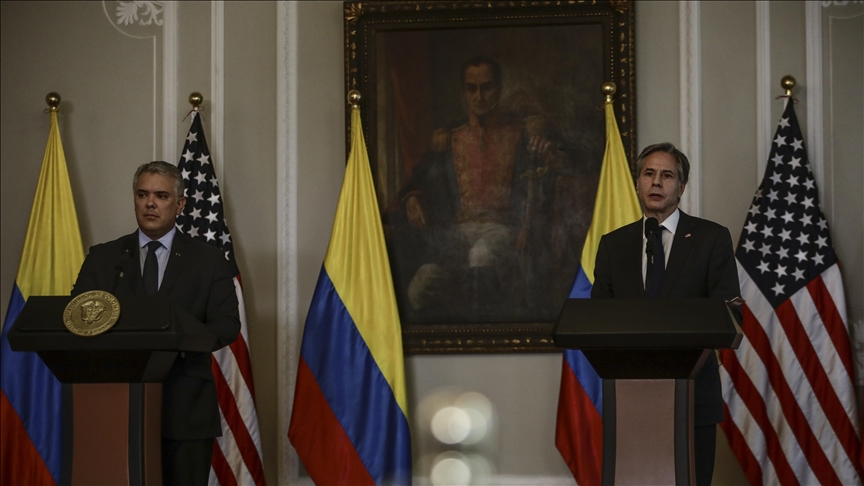 سفر وزیر خارجه آمریکا به کلمبیا 