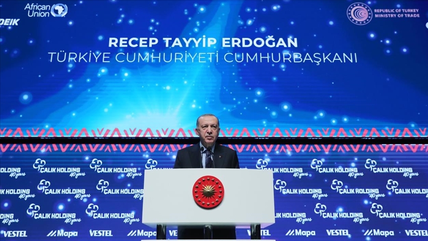 اردوغان: چشم‌انداز تجارت ترکیه با آفریقا 75 میلیارد دلار است