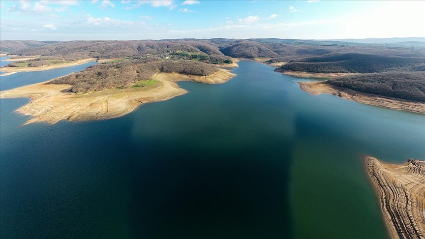 İstanbul'un barajlarındaki doluluk oranı yüzde 46,85 seviyesinde
