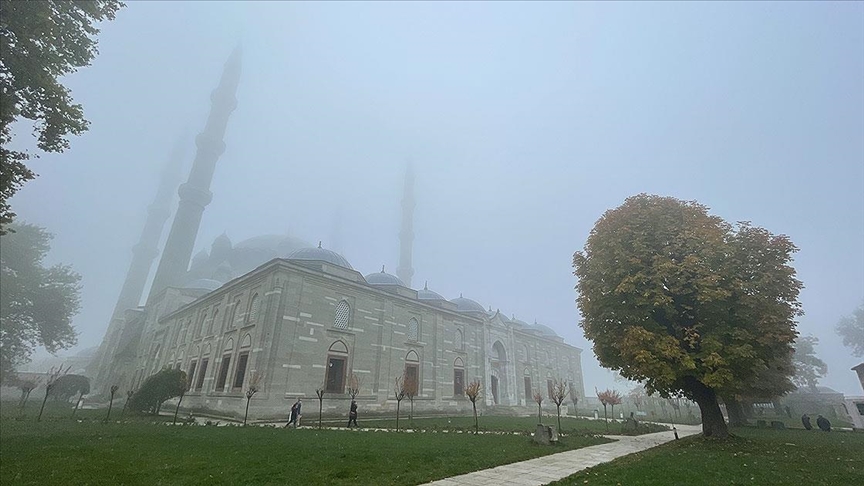 Selimiye Camisi sisle kaplandı